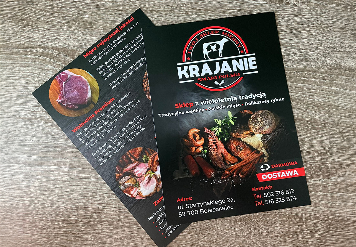 Ulotki dla Krajanie Smaki Polski